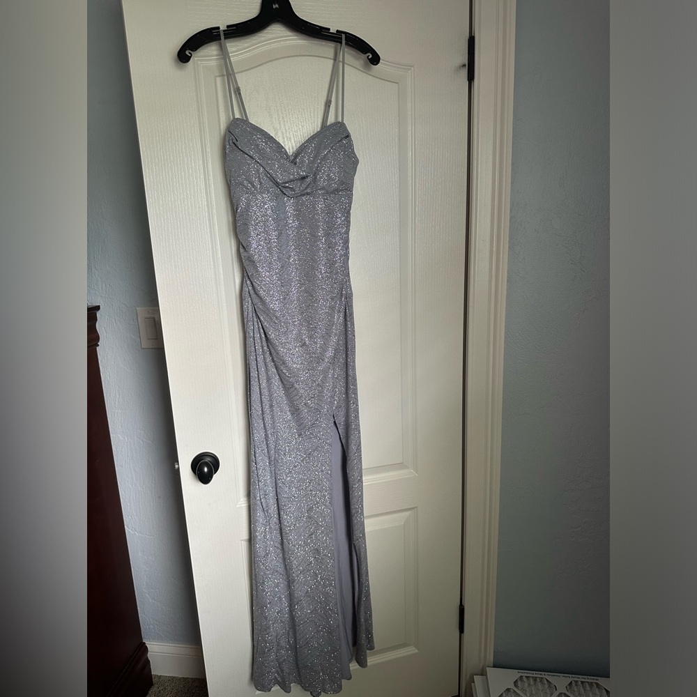 Silver Formal Dress